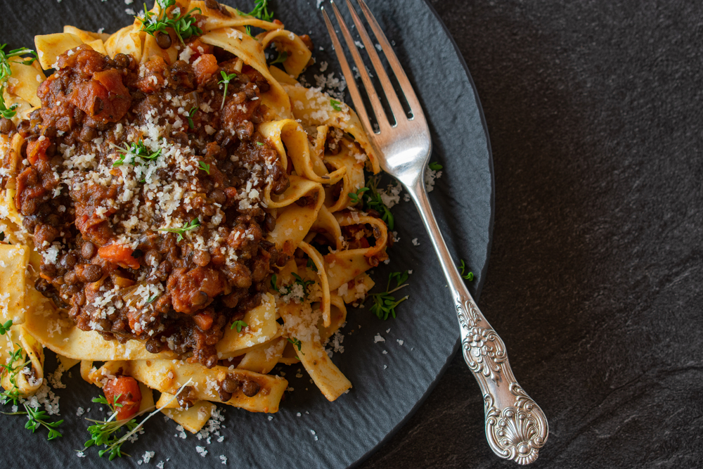 Bolognese kaste läätsedega kodutohter.ee